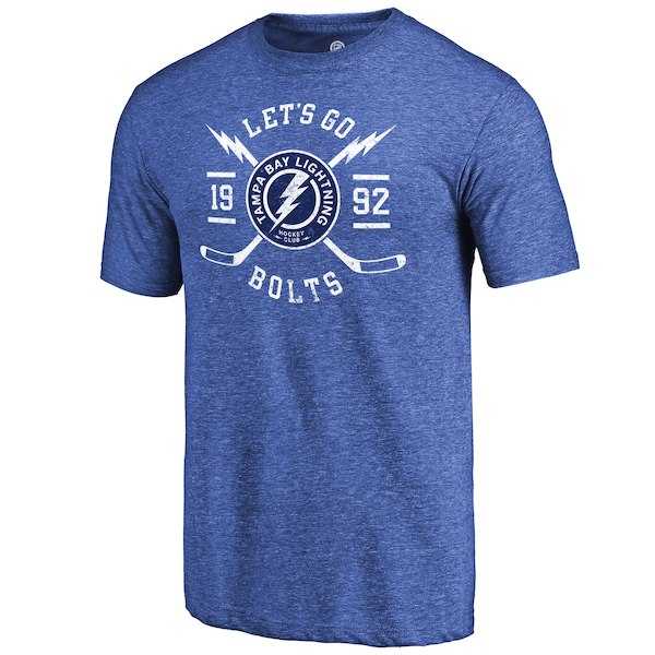 Tampa Bay Lightning Fanatics Branded Blue Hometown Collection Tri Blend T-Shirt,We sell and wholesale Tampa Bay Lightning Fanatics Branded Blue Hometown Collection Tri Blend T-Shirt on line form chian!